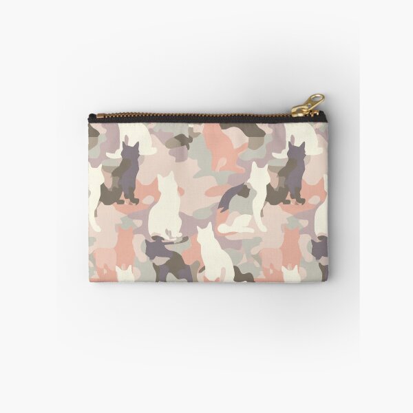 Item preview, Elegant Forest Cat Camouflage Texture  - Baptism Gifts designed and sold by RoyalStarsPatts.