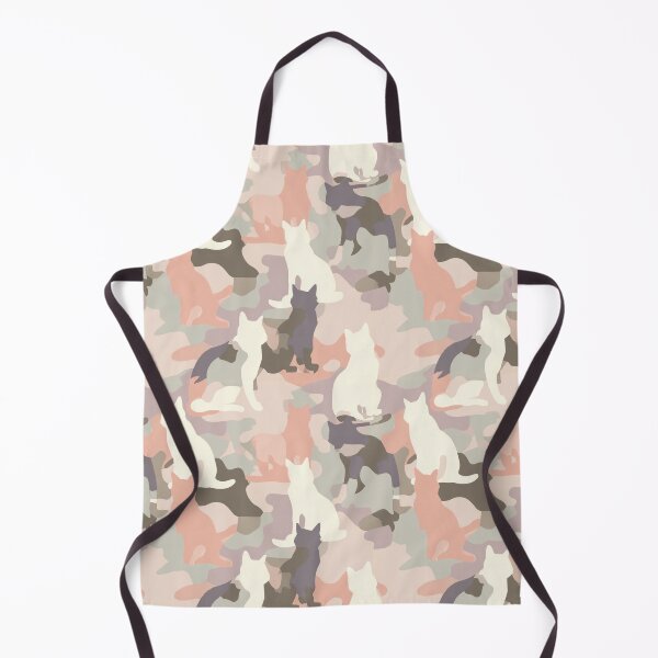 Item preview, Elegant Forest Cat Camouflage Texture  - Baptism Gifts designed and sold by RoyalStarsPatts.