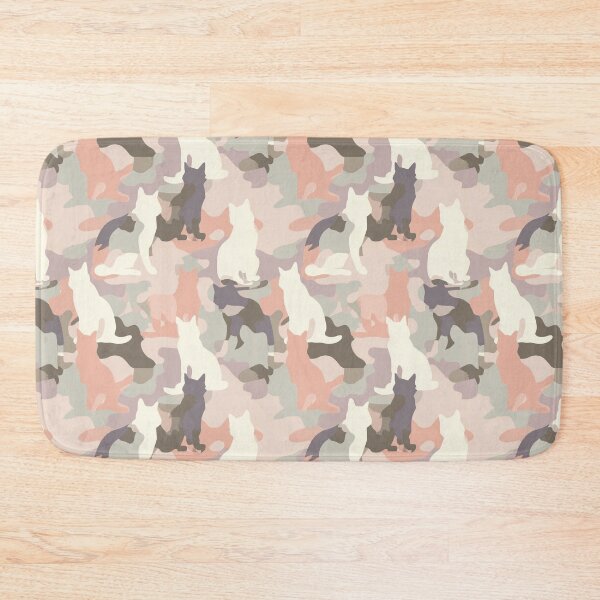 Item preview, Elegant Forest Cat Camouflage Texture  - Baptism Gifts designed and sold by RoyalStarsPatts.