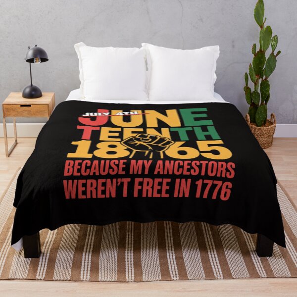 Item preview, Juneteenth 1865 Because My Ancestors Weren't Free In 1776 (2) designed and sold by AnimeManga2D.