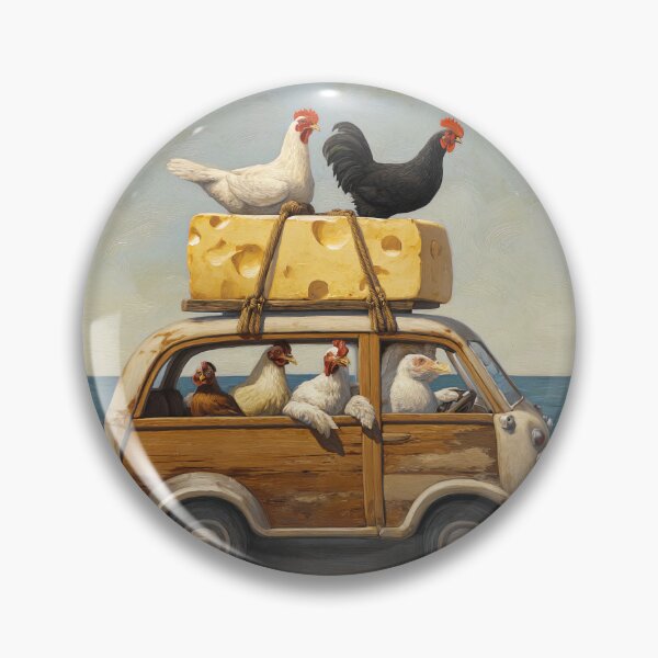 Item preview, Chicken stationwagon with cheese designed and sold by Brendon987.