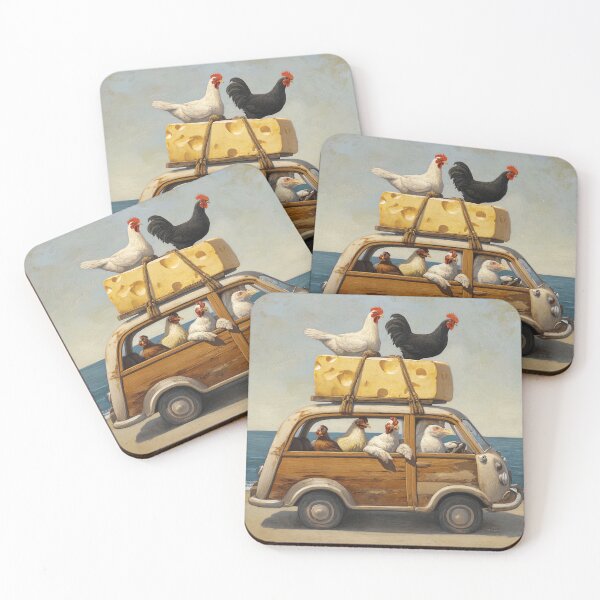 Item preview, Chicken stationwagon with cheese designed and sold by Brendon987.