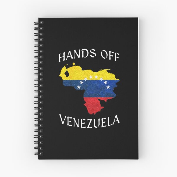 Item preview, Hands Off Venezuela Illustration | Peace and Sovereignty Typographic Art with map of venezuela designed and sold by ZechJohnRB.