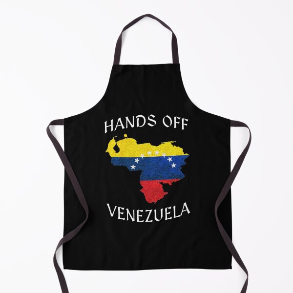 Item preview, Hands Off Venezuela Illustration | Peace and Sovereignty Typographic Art with map of venezuela designed and sold by ZechJohnRB.