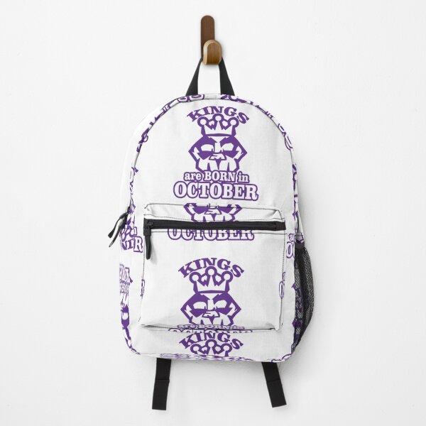 Item preview, Kings Are Born in October – Birthday Crown Typography Design designed and sold by TipTop GFX.