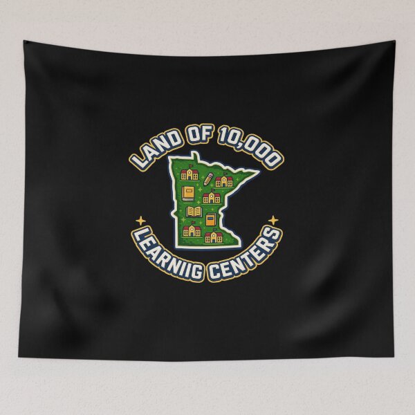Item preview, Land Of 10,000 LEARING Centers Quality Learning Funny State  designed and sold by w66aboo.