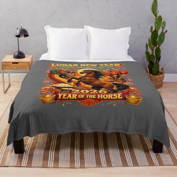 Item preview, 2026 Lunar New Year T-Shirt - Year of the Horse Chinese New Year Lucky Dragon Design designed and sold by UrbanEchoHub.