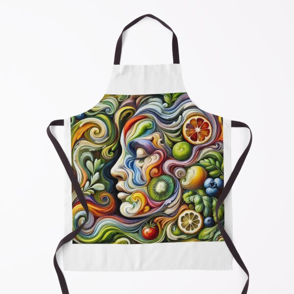 Item preview, Fruit Green Archimboldo II designed and sold by ChicClicker.