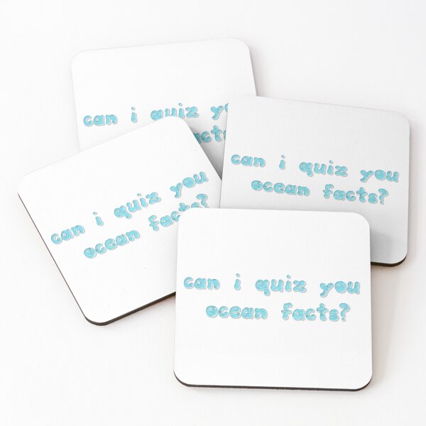 Item preview, Can I Quiz You on Ocean Facts designed and sold by EigengrauART.