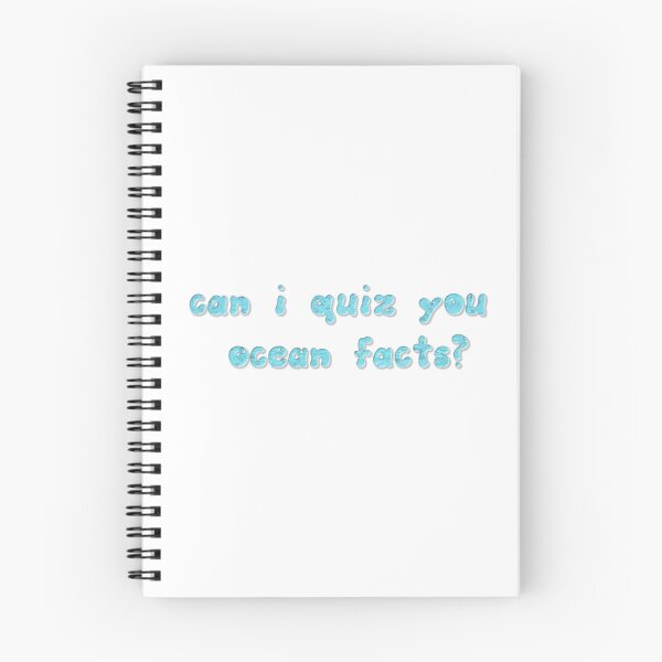 Item preview, Can I Quiz You on Ocean Facts designed and sold by EigengrauART.