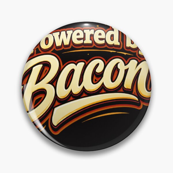 Item preview, Powered by Bacon designed and sold by MadanWie.