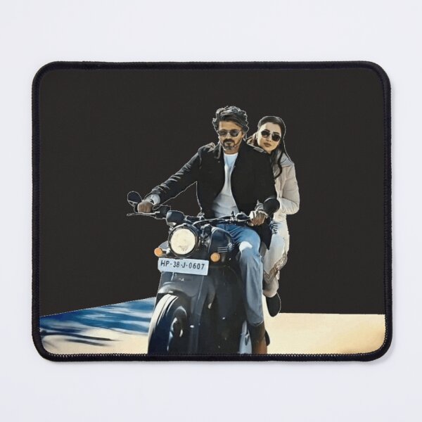Item preview, Thalapathy Vijay Riding Bike - Minimalist Art designed and sold by Pixel & Beyond.