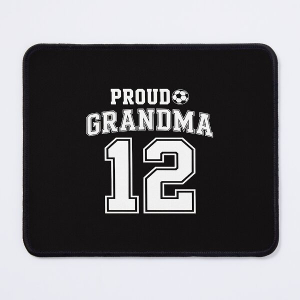 Item preview, Number 12 Custom Proud Soccer Futbol Grandma designed and sold by tlallimicrichi.