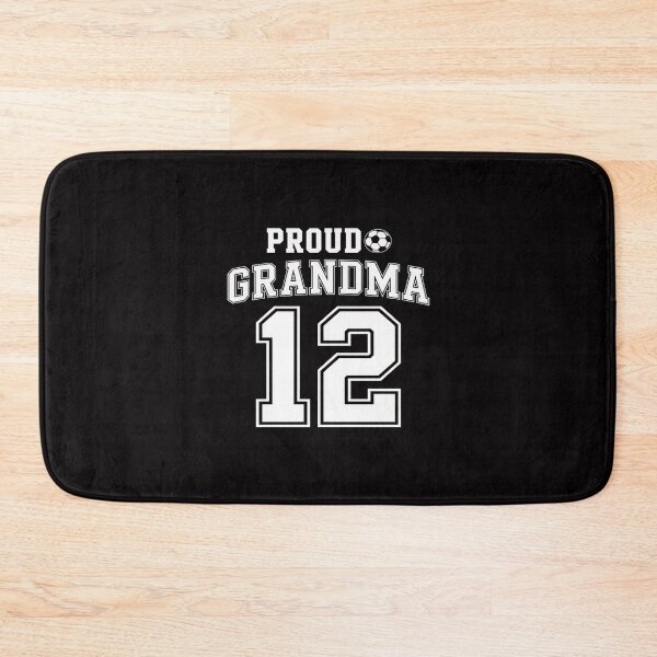 Item preview, Number 12 Custom Proud Soccer Futbol Grandma designed and sold by tlallimicrichi.