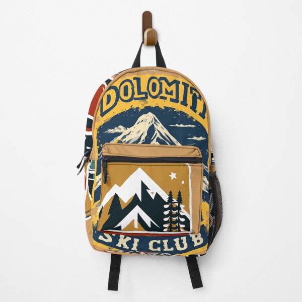 Item preview, Dolomiti Ski Club Sticker Pack | Alpine Culture & Mountain Heritage designed and sold by RedStreamStudio.