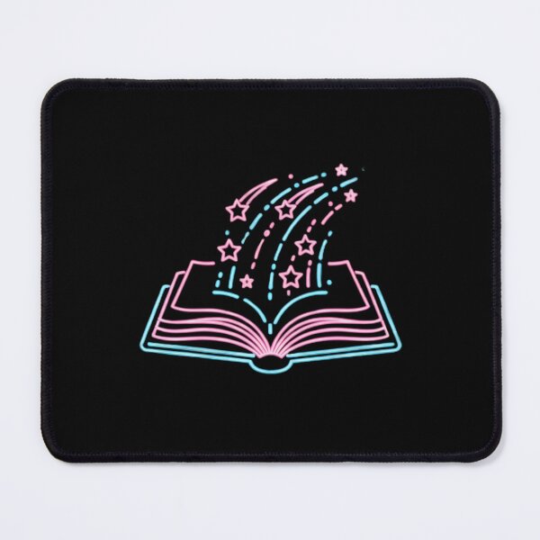 Item preview, Magical Neon Book Glow Graphic designed and sold by HoruxDesign.