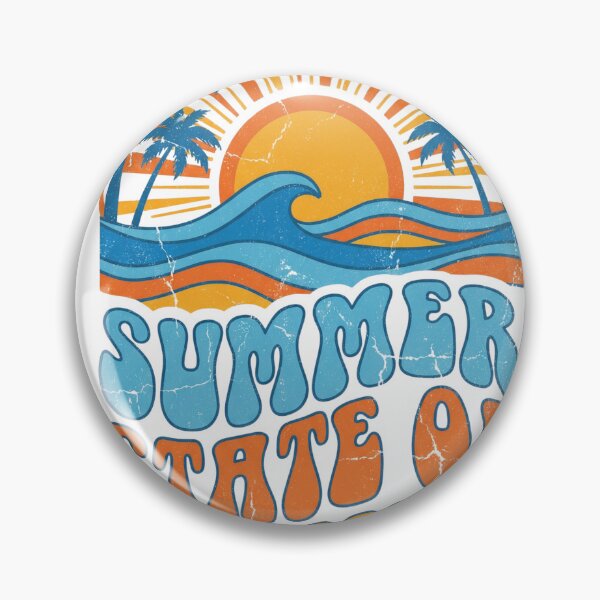 Item preview, Retro Summer State Of Mind Surf T-Shirt designed and sold by Everyday Epics.