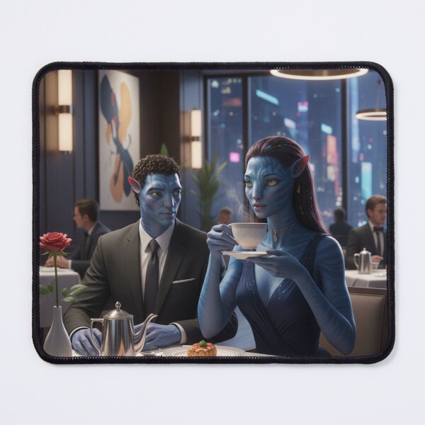Item preview, Avatar Pandora Jack Sully an Neytri Dinner in the Concrete Jungle designed and sold by Vvmd.