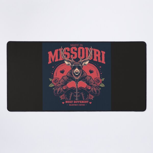 Item preview, Made in Missouri – Built Different | Bold Power Valentine’s Edition State Pride Design designed and sold by Built Different Designs.