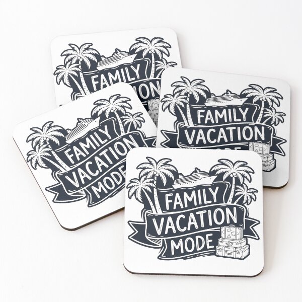 Item preview, Family Vacation Mode Tropical T-Shirt designed and sold by Everyday Epics.