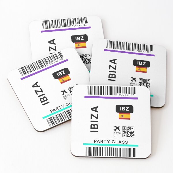 Item preview, Ibiza Boarding Pass – Flight Ticket Travel Aesthetic designed and sold by St3fy.