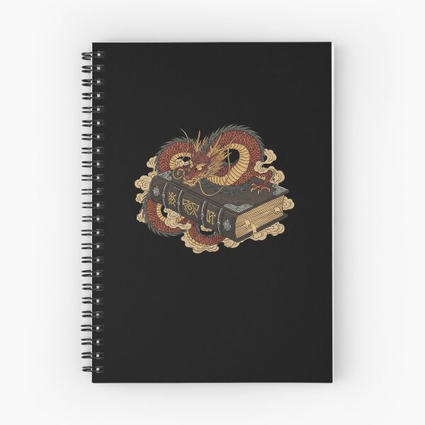Item preview, Fantasy Reading Dragon Ukiyo-e Style designed and sold by HoruxDesign.