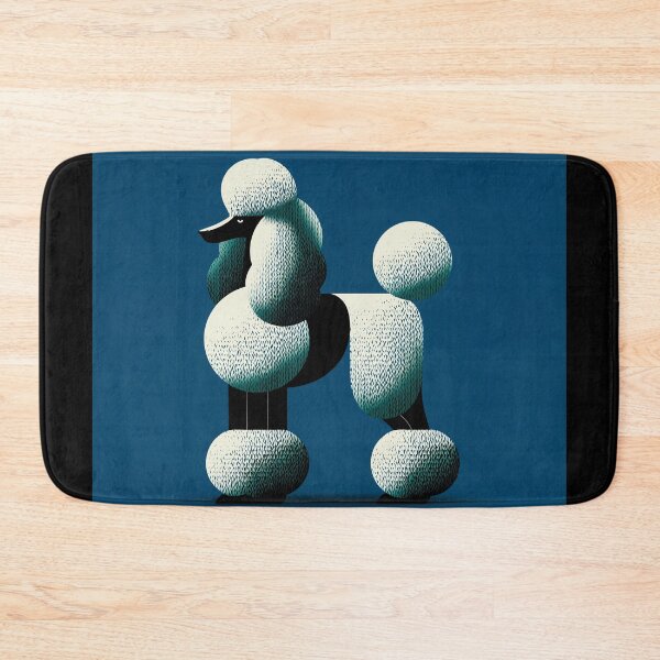 Item preview, Stylized Poodle with Geometric Fur designed and sold by lautir.