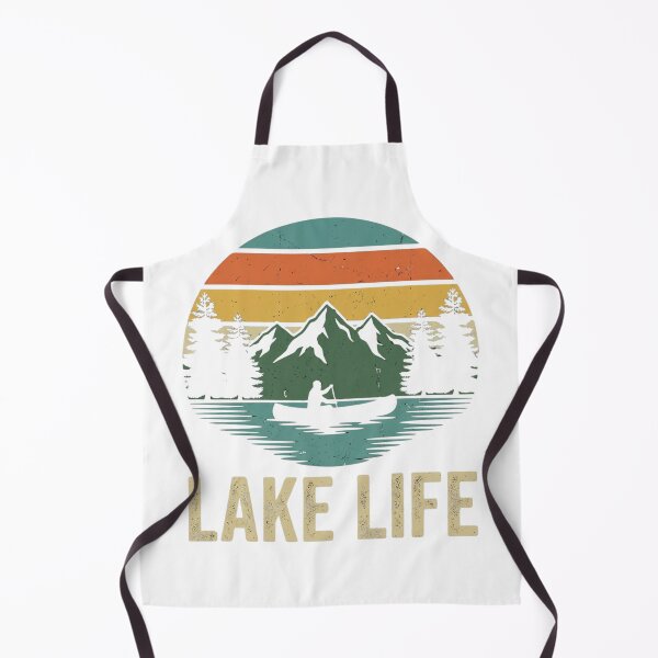 Item preview, Retro Lake Life Sunset Canoe T-Shirt designed and sold by Everyday Epics.