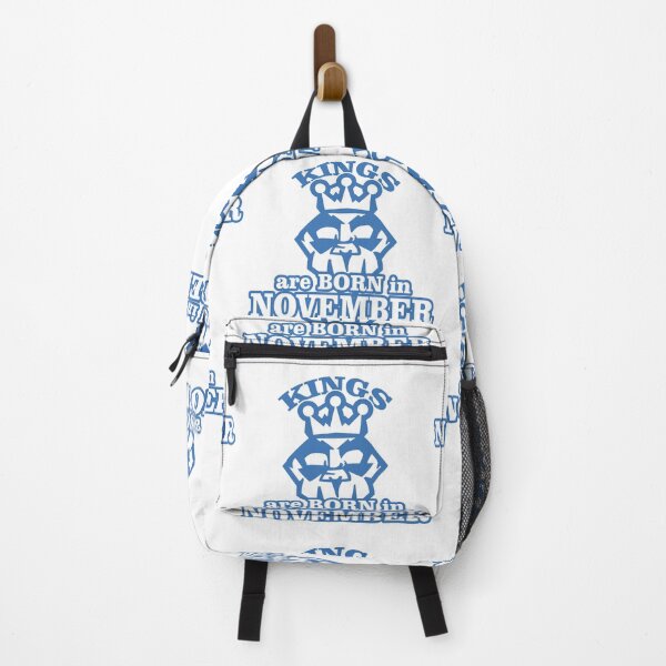 Item preview, Kings Are Born in November – Birthday Crown Typography Design designed and sold by TipTop GFX.