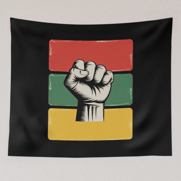 Artikelvorschau, Black Lives Matter-Statement mit Black Power-Faust entworfen und verkauft von duolastgend.