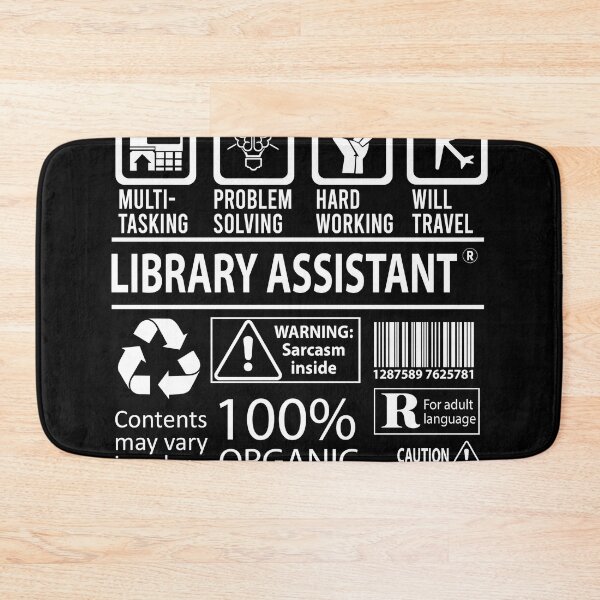 Item preview, Library Assistant designed and sold by vanejamofedau.