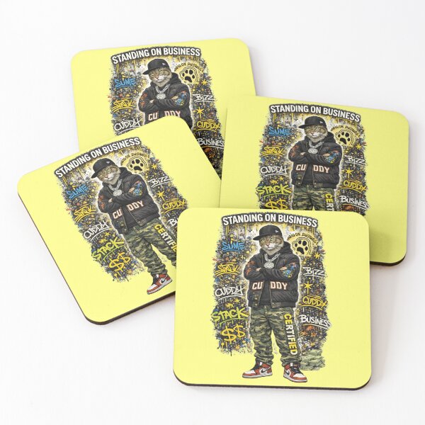 Item preview, Cuddy "Standing On Business" – Graffiti Bomber Jacket Edition designed and sold by The Crimson Halo.