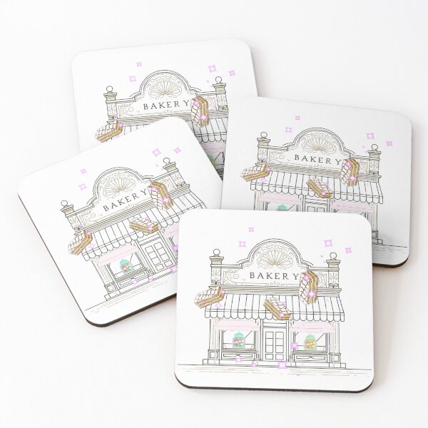 Item preview, Magical Bakery Illustration – Dreamy Cake Shop with Floating Desserts designed and sold by Sugar Wisdom .