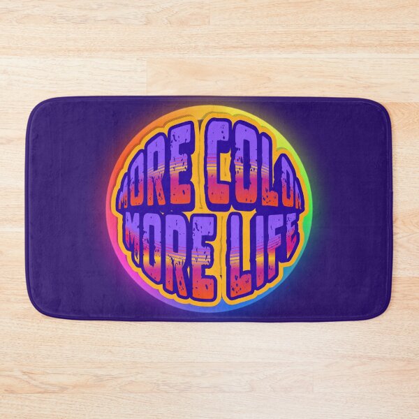 Item preview, More Color, More Life - Rainbow 80s Typography Design designed and sold by artemiostudio.