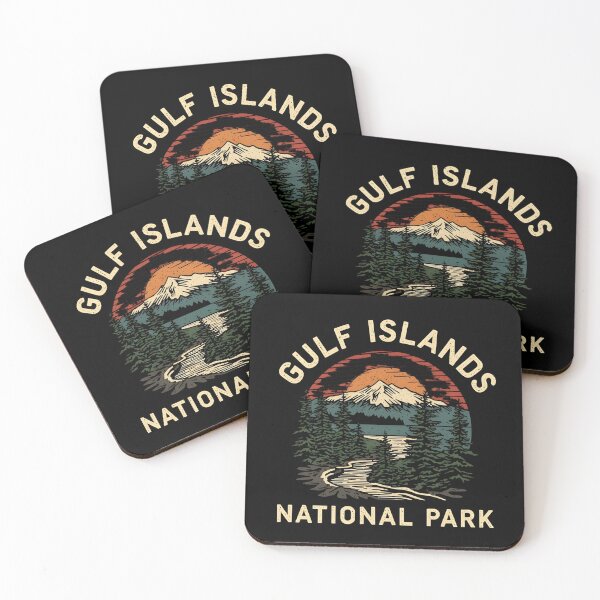 Item preview, Gulf Islands National Park - Canada  designed and sold by GoodOldVintage.