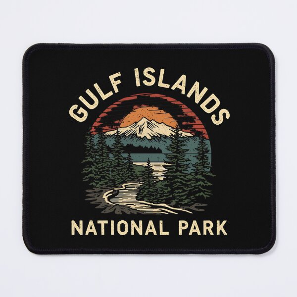 Item preview, Gulf Islands National Park - Canada designed and sold by GoodOldVintage.