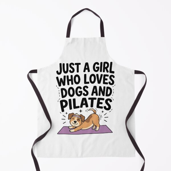 Item preview, Just A Girl Who Loves Dogs and Pilates designed and sold by Leonardo Palumbo.