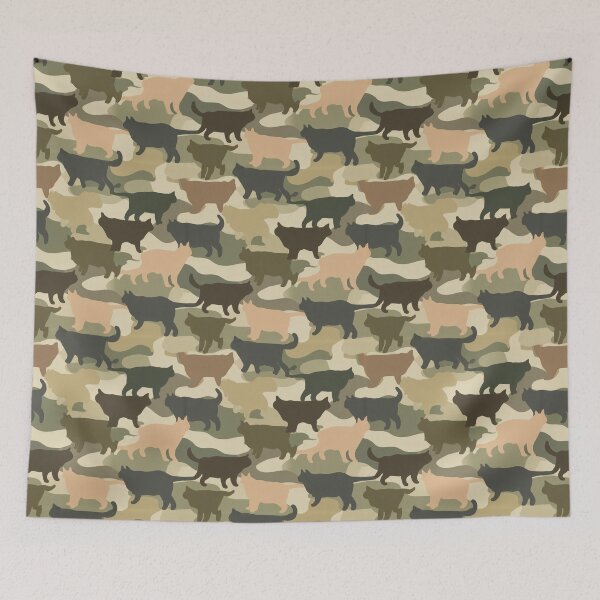 Item preview, Colorful Urban Cat Camouflage Texture  - Christmas Gifts For Women designed and sold by RoyalStarsPatts.