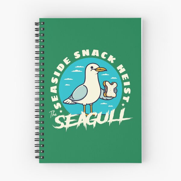 Item preview, Seaside Snack Heist - The Seagull designed and sold by Scaryzz.