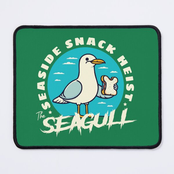 Item preview, Seaside Snack Heist - The Seagull designed and sold by Scaryzz.