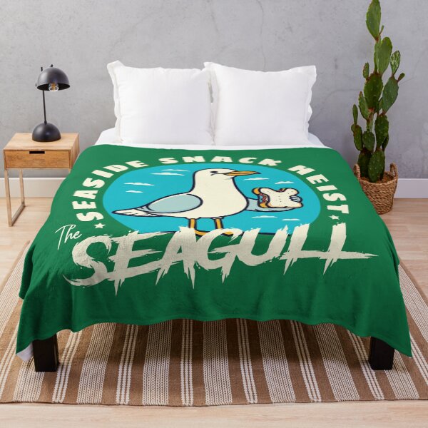 Item preview, Seaside Snack Heist - The Seagull designed and sold by Scaryzz.