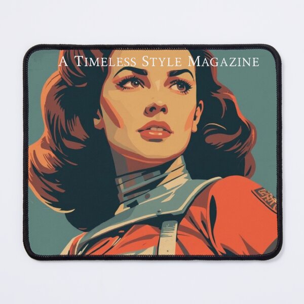 Item preview, Vintage Science Fiction Astronaut Woman designed and sold by Vintage City.