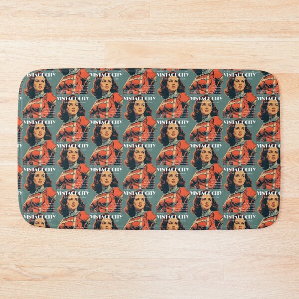 Item preview, Vintage Science Fiction Astronaut Woman designed and sold by Vintage City.