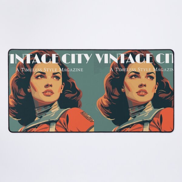 Item preview, Vintage Science Fiction Astronaut Woman designed and sold by Vintage City.