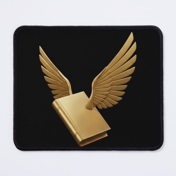 Item preview, Golden Flying Book 3D Aesthetic designed and sold by HoruxDesign.