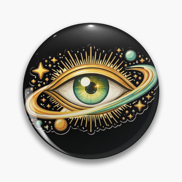 Item preview, Retro Cosmic Eye – Mid Century Atomic Starburst Art designed and sold by Galskap.