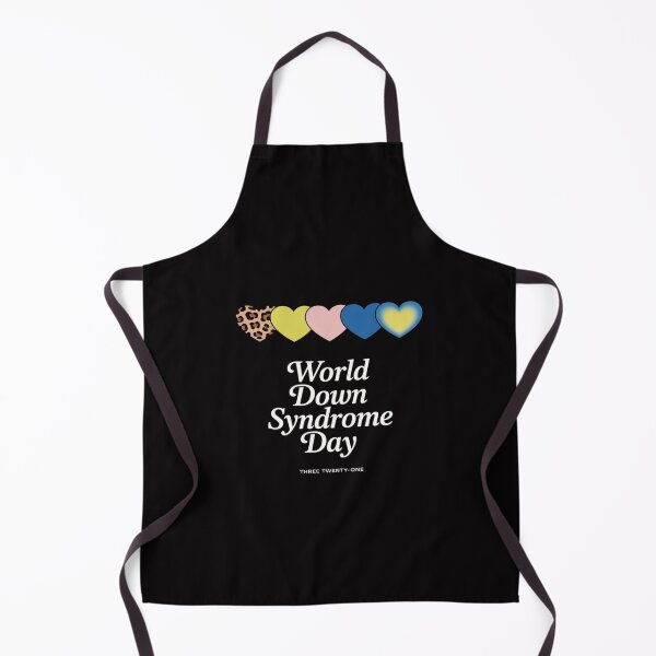 Item preview, World Down Syndrome Day Yellow & Blue Arrow Leopard Hearts designed and sold by tlallimicrichi.
