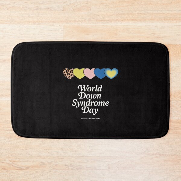 Item preview, World Down Syndrome Day Yellow & Blue Arrow Leopard Hearts designed and sold by tlallimicrichi.