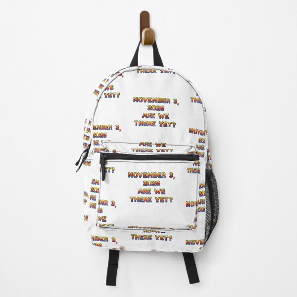 Item preview, ✴️NOVEMBER 3, 2026 ARE WE THERE YET?✴️ - ARCADE STYLE designed and sold by WheelieGdArt.