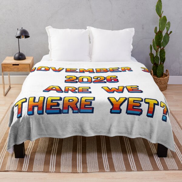 Item preview, ✴️NOVEMBER 3, 2026 ARE WE THERE YET?✴️ - ARCADE STYLE designed and sold by WheelieGdArt.
